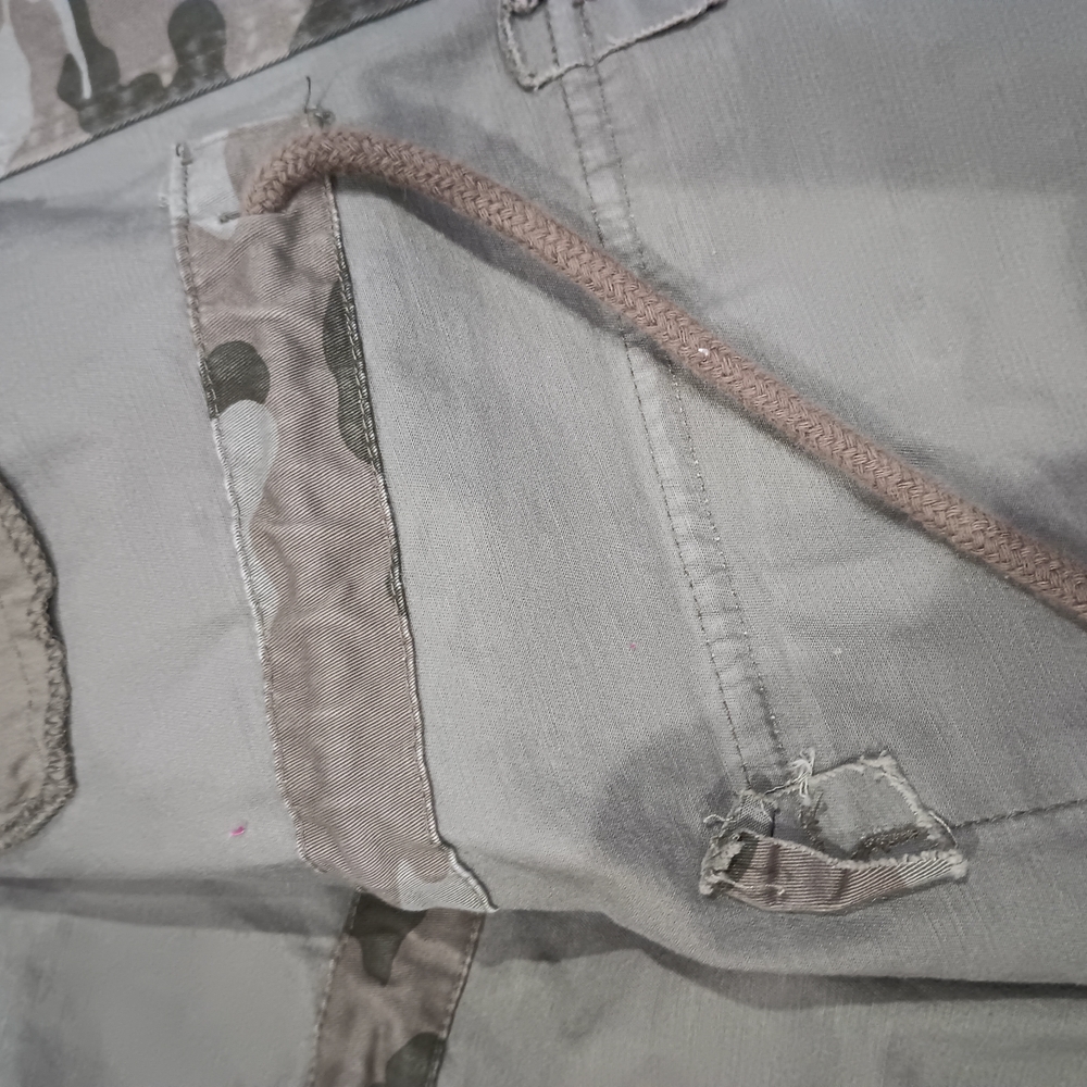 Universal Thread Camouflage Jean Jacket - image 13